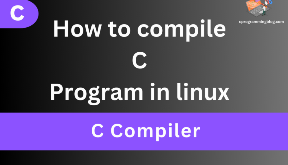 How to compile C program in linux