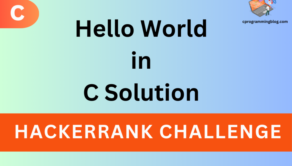 hello world hackerrank solution